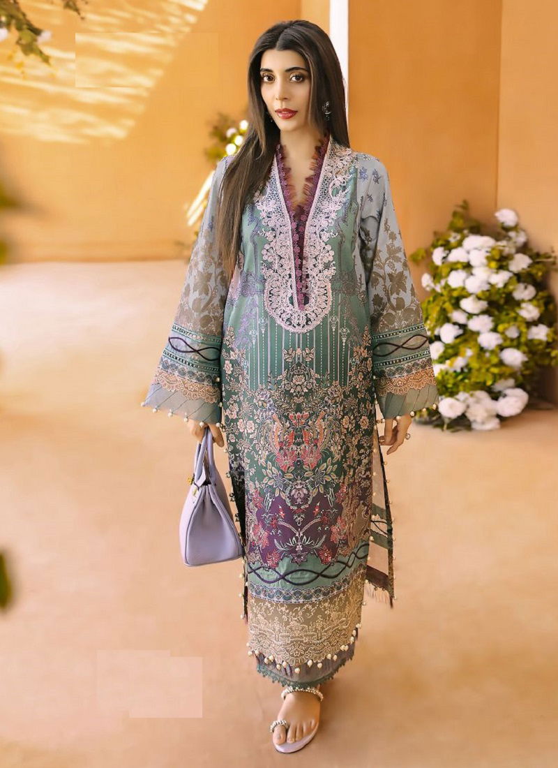 Jade Solitaire Vol 4 Pure Cotton Pakistani Suits Catalog
